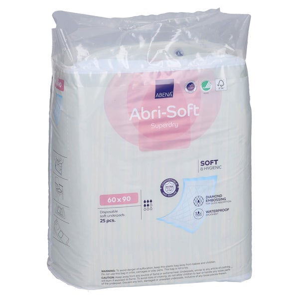 ABRI Soft Superdry 60x90 cm Unterlage 25 St
