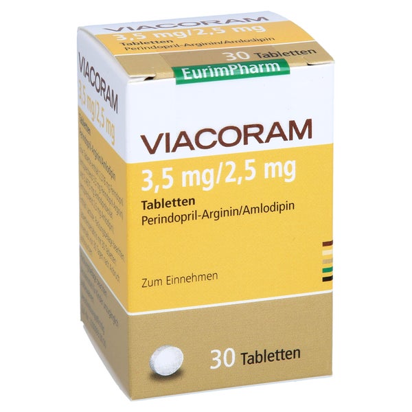 Viacoram 3,5 Mg/2,5 mg Tabletten 30 St