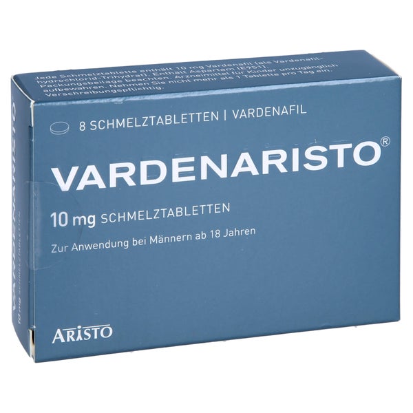 Vardenaristo 10 mg Schmelztabletten 8 St