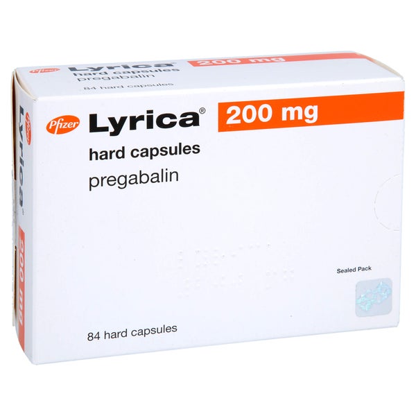 Lyrica 200 mg Hartkapseln 84 St