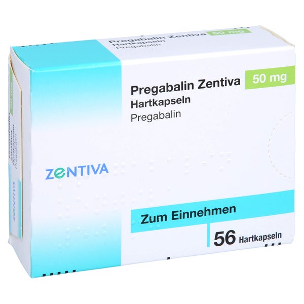Pregabalin Zentiva 50 mg Hartkapseln 56 St