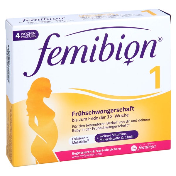Femibion 1 Frühschwangerschaft Tabletten 28 St