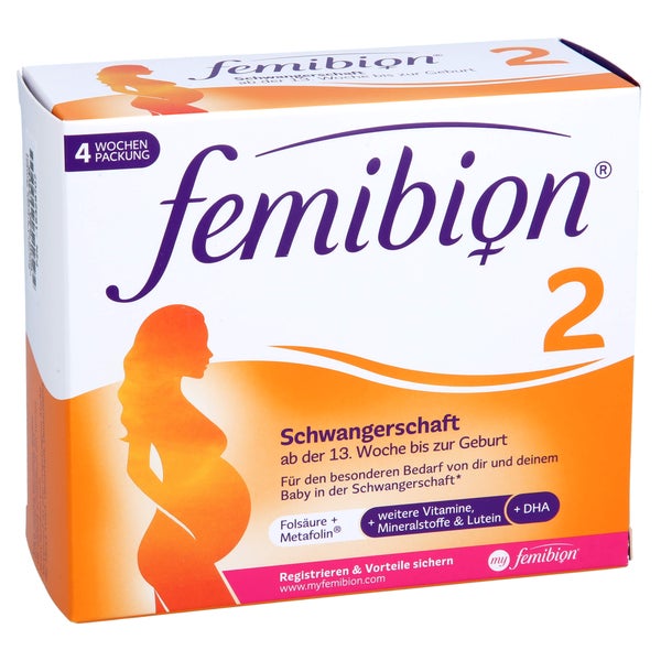 Femibion 2 Schwangerschaft Kombipackung 2X28 St
