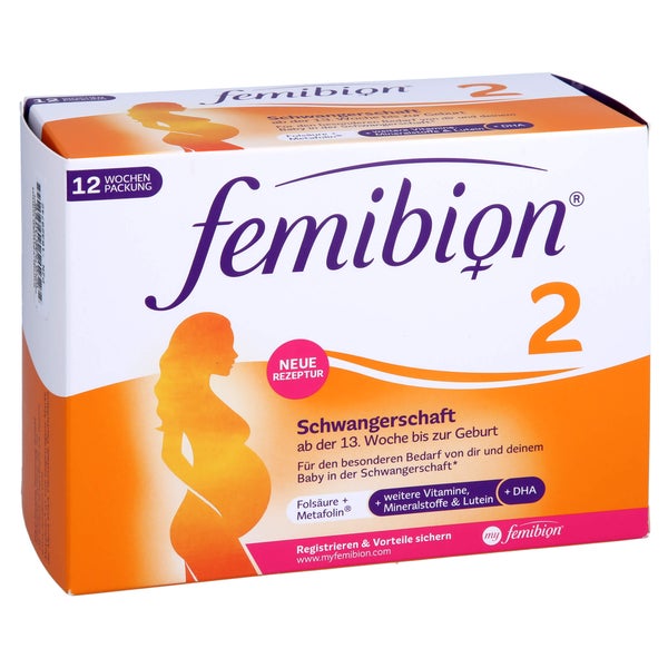 Femibion 2 Schwangerschaft Kombipackung 2X84 St