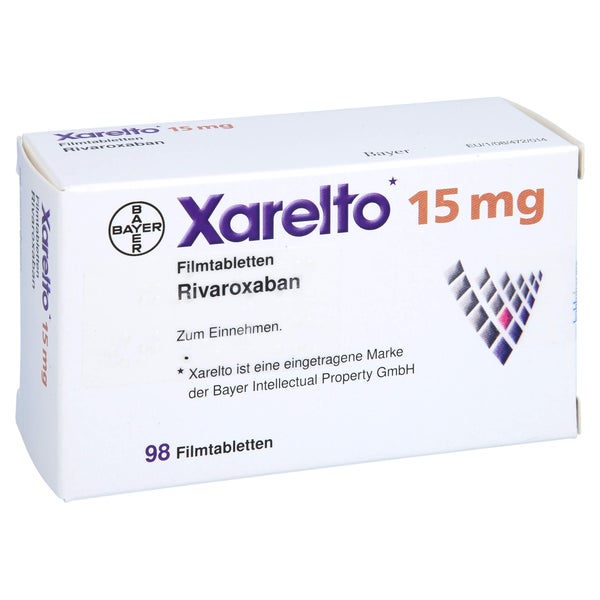 Xarelto 15 mg Filmtabletten 98 St