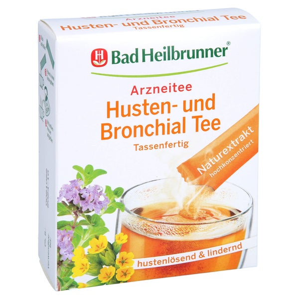 BAD Heilbrunner Husten- und Bronchial Te 10X1,2 g