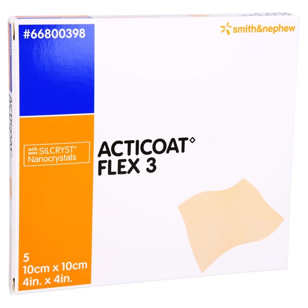 Acticoat Flex 3 10x10 cm Verband 5 St
