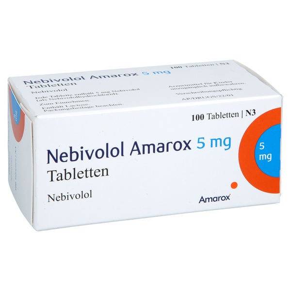 Nebivolol Amarox 5 Mg Tabletten 100 St