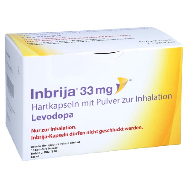 INBRIJA 33 mg Hartkapseln m.Plv.z.Inhalation 60 St