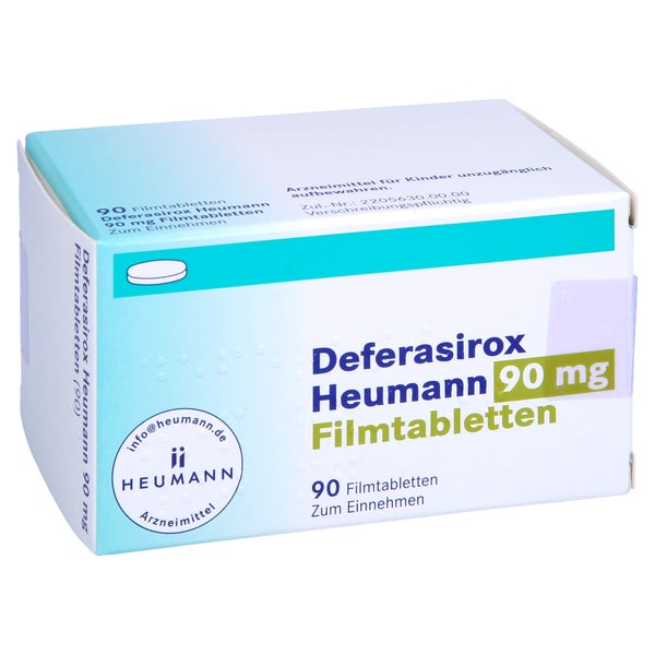 Deferasirox Heumann 90 mg Filmtabletten 90 St