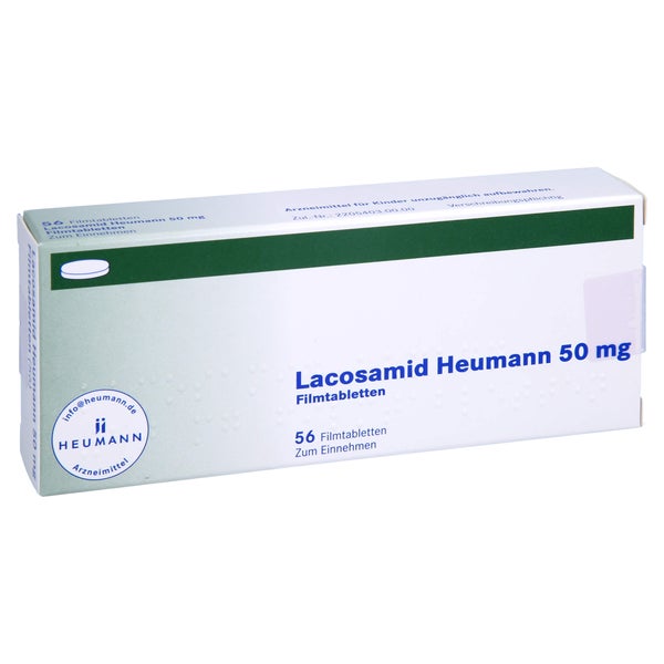 Lacosamid Heumann 50 mg Filmtabletten 56 St