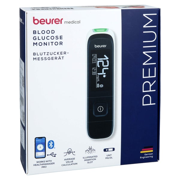Beurer Gl60 Blutzuckermessgerät Mg/dl 1 St