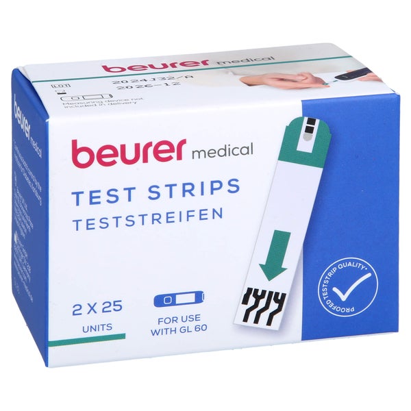 Beurer Gl60 Blutzucker-teststreifen 50 St
