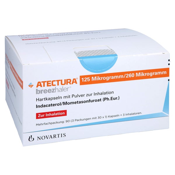 ATECTURA Breezhaler 125µg/260µg Hartk.m.Plv.z.Inh. 3X30 St