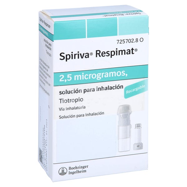 SPIRIVA Respimat 2,5 µg Lsg.z.Inh.wiederverwendbar 3X4,0 ml