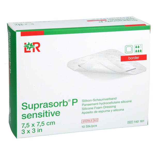 Suprasorb P Sensitive PU-Schaumv.border 10 St