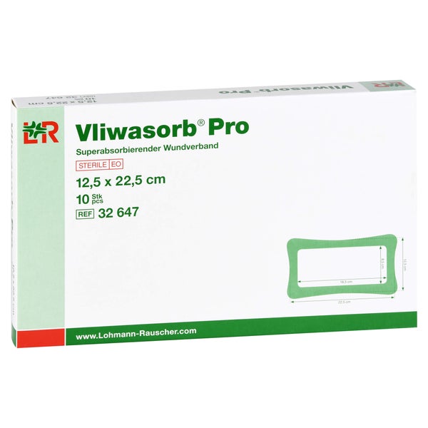 Vliwasorb Pro Superabsorb.komp.steril 12 10 St
