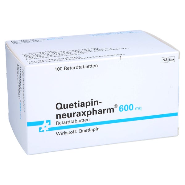 QUETIAPIN-neuraxpharm 600 mg Retardtabletten 100 St