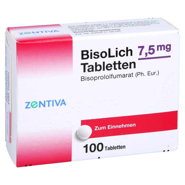 Bisolich 7,5 mg Tabletten 100 St