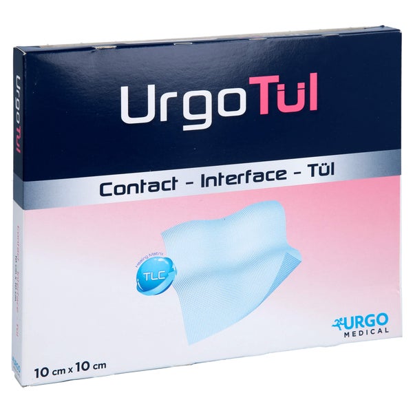 Urgotül 10x10 cm Wundgaze 10 St