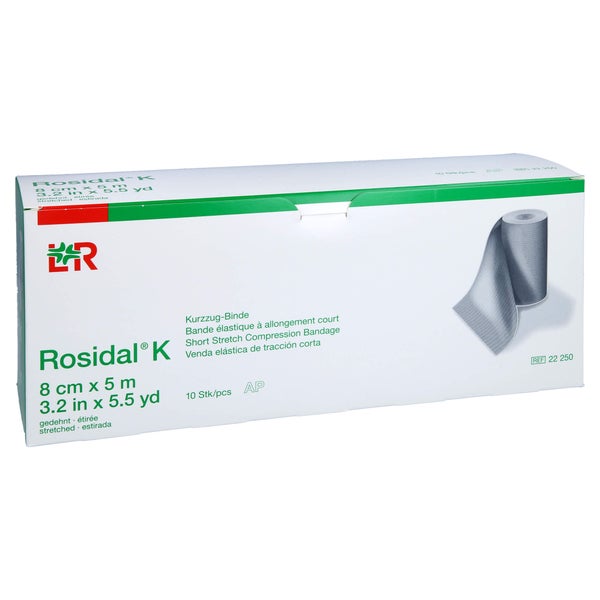 Rosidal K Binde 8 cmx5 m steril 10 St
