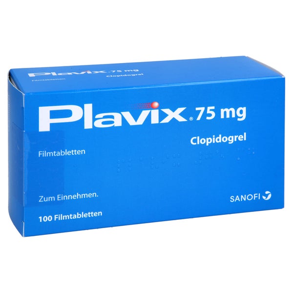 Plavix 75 mg Filmtabletten 100 St