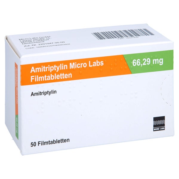 AMITRIPTYLIN Micro Labs 66,29 mg Filmtabletten 50 St