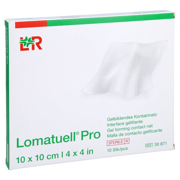 Lomatuell Pro 10x10 cm steril 10 St