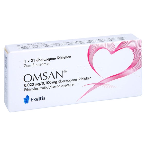 OMSAN 0,02 mg/0,1 mg überzogene Tabletten 1X21 St