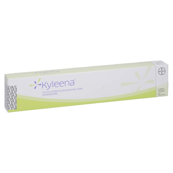 KYLEENA 19,5 mg intrauterin.Wirkstofffreisetz.Sys. 1X1 St