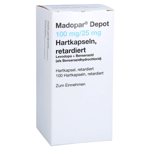 MADOPAR Depot 100 mg/25 mg Hartkapseln retardiert 100 St