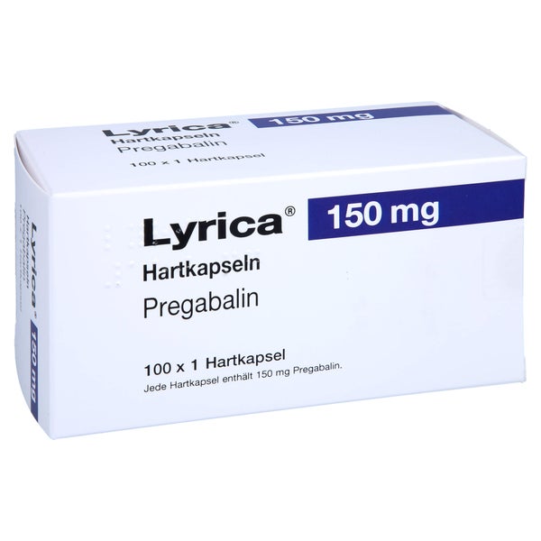 Lyrica 150 mg Hartkapseln 100 St