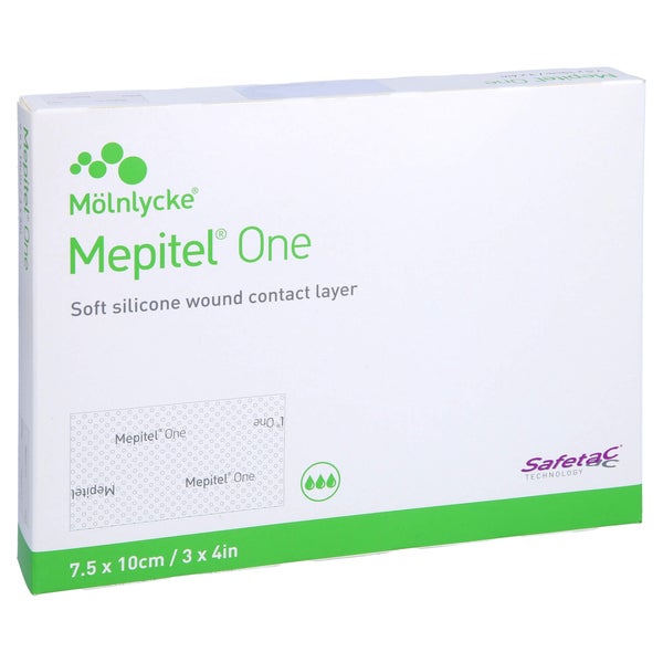 Mepitel One 7,5x10 cm Silikon Netzverban 10 St
