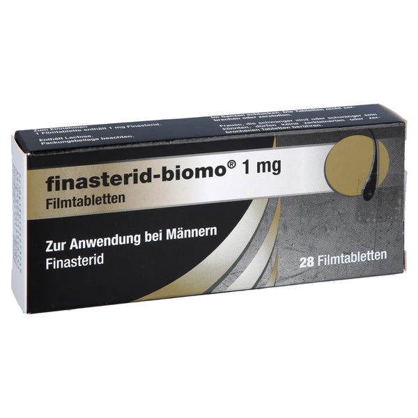 Finasterid-biomo 1 mg Filmtabletten 28 St