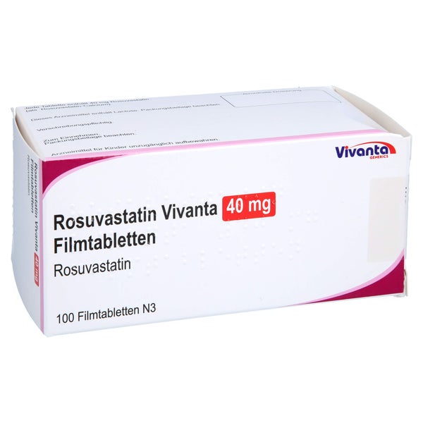 ROSUVASTATIN Vivanta 40 mg Filmtabletten 100 St