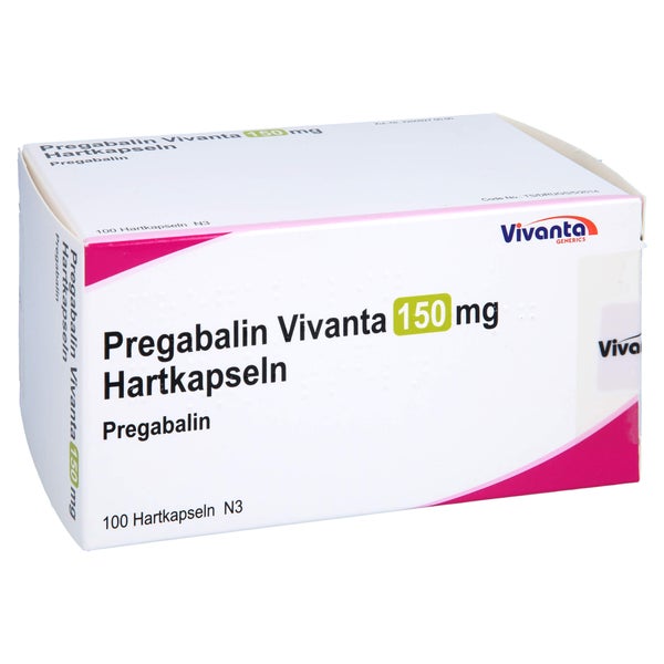 Pregabalin Vivanta 150 mg Hartkapseln 100 St