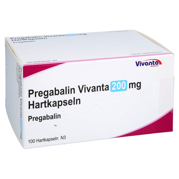 Pregabalin Vivanta 200 mg Hartkapseln 100 St