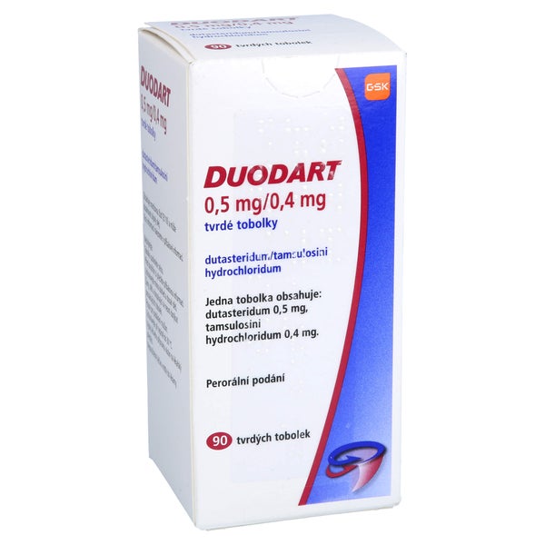 Duodart 0,5 Mg/0,4 mg Hartkapseln 90 St
