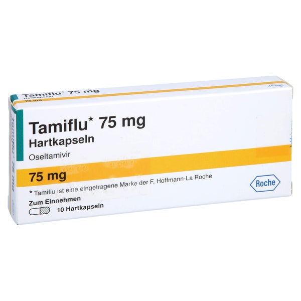 Tamiflu 75 mg Hartkapseln 10 St