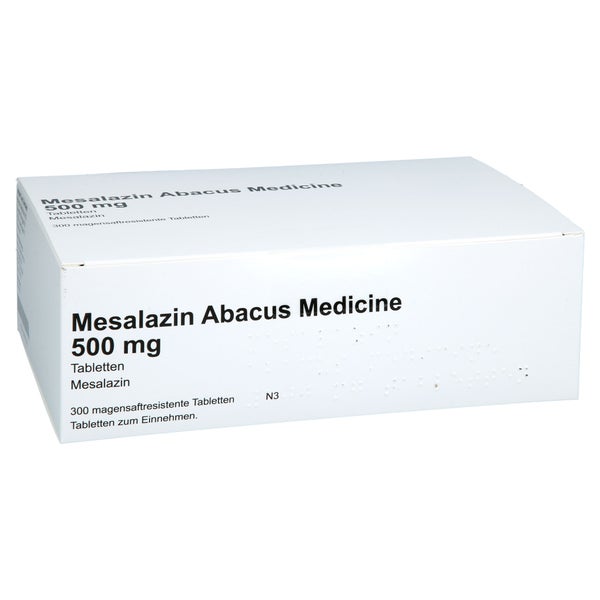 MESALAZIN Abacus Medicine 500 mg Tabletten 300 St