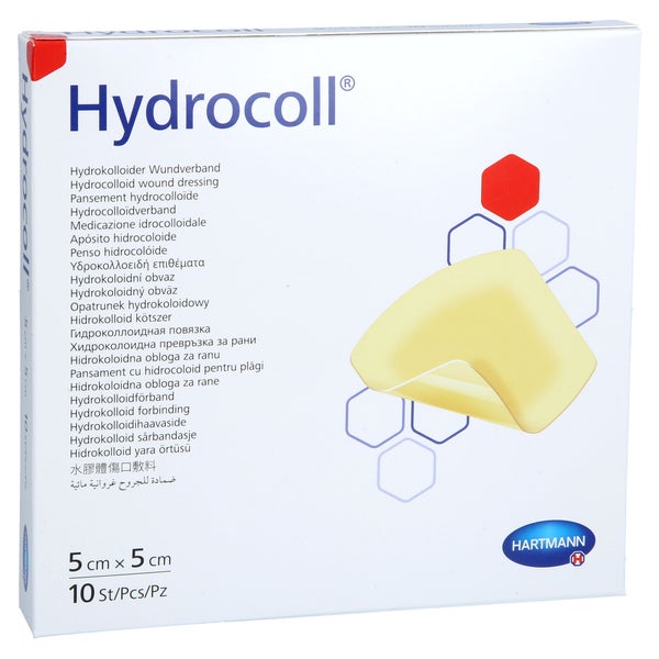 Hydrocoll Wundverband 5x5 cm 10 St