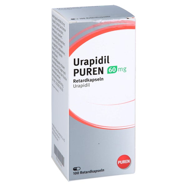 Urapidil Puren 60 mg Retardkapseln 100 St