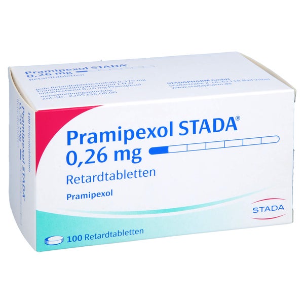 PRAMIPEXOL STADA 0,26 mg Retardtabletten 100 St
