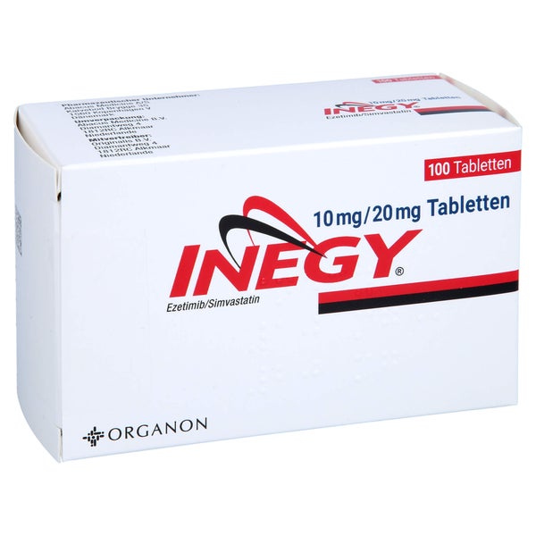 Inegy 10 Mg/20 mg Tabletten 100 St