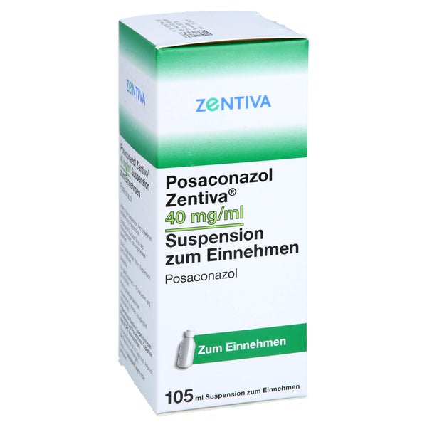 POSACONAZOL Zentiva 40 mg/ml Suspension z.Einn. 105 ml