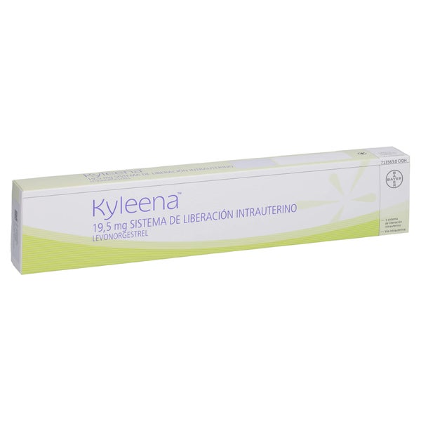 KYLEENA 19,5 mg intrauterin.Wirkstofffreisetz.Sys. 1X1 St