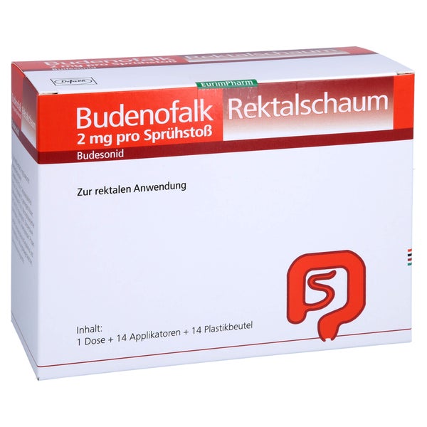 Budenofalk Rektalschaum 1x14 Hub 14 Sp