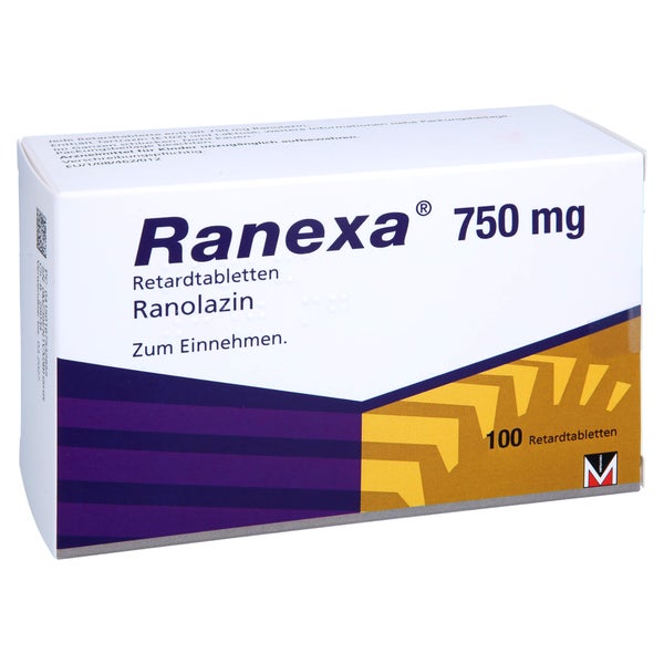 Ranexa 750 mg Retardtabletten 100 St
