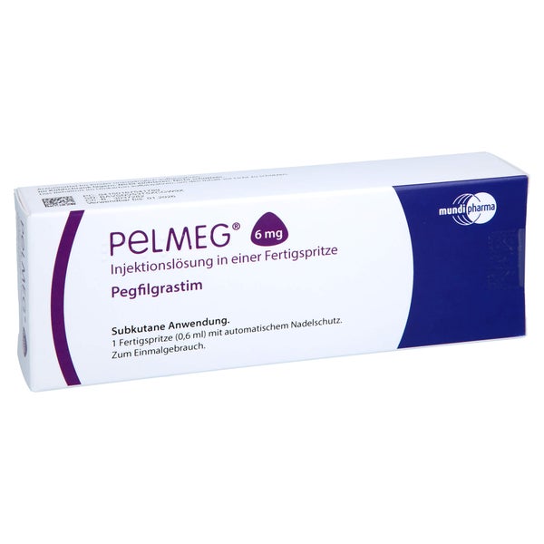 PELMEG 6 mg Inj.-Lsg.Fertigspr.m.autom.Nadels. 1 St