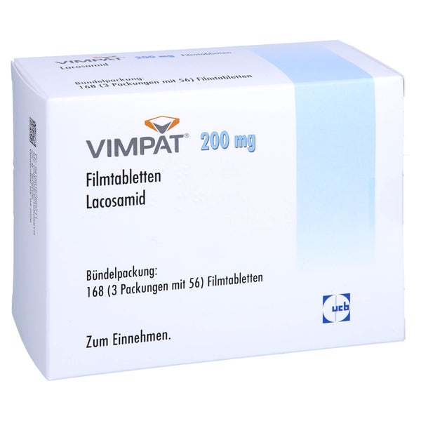 Vimpat 200 mg Filmtabletten 168 St